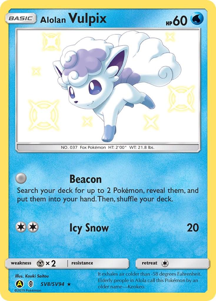 Alolan Vulpix SV8 (HIF)