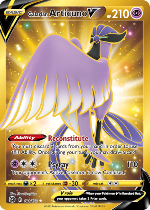 Galarian Articuno V 181 (BRS)