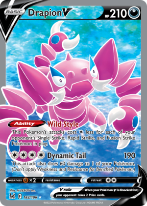 Drapion V 182 (LOR)