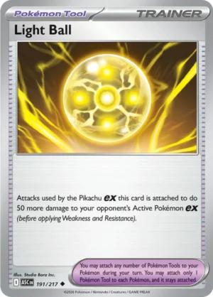 Light Ball Reverse Holo 191 (ASC)