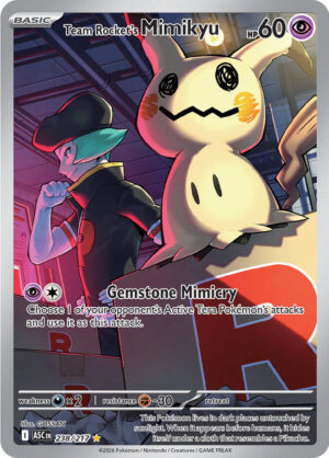 Team Rocket's Mimikyu 238 (ASC)