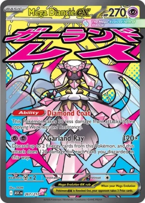 Mega Diancie EX 267 (ASC)