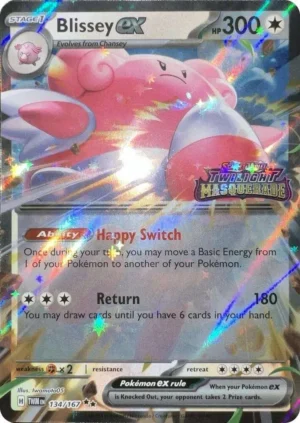 Blissey EX 134 STAMP