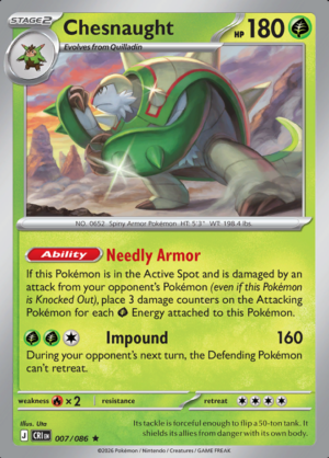 Chesnaught Holo 007 (CRI)