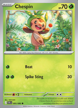 Chespin 005 (CRI)