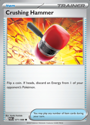 Crushing Hammer Reverse Holo 071 (POR)