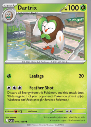 Dartrix Reverse Holo 011 (POR)