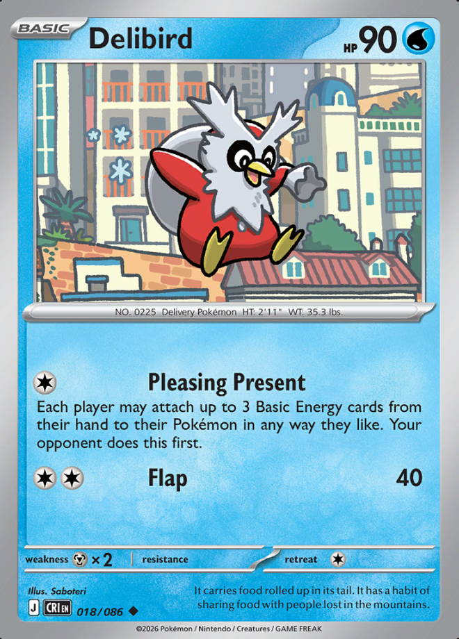 Delibird 018 (CRI)