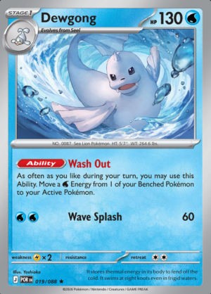Dewgong Holo 019 (POR)