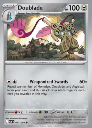 Doublade Reverse Holo 057 (POR)