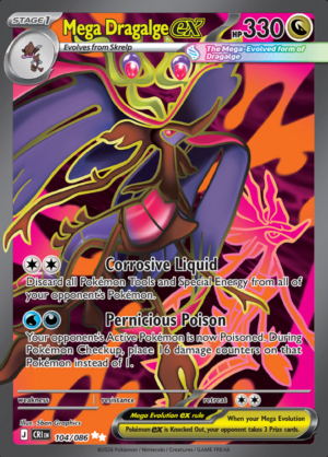 Mega Dragalge ex 104 (CRI)