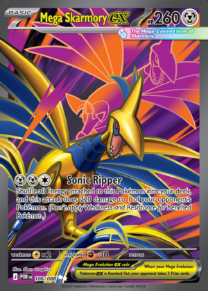 Mega Skarmory EX 106 (POR)