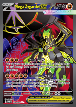 Mega Zygarde EX 104 (POR)