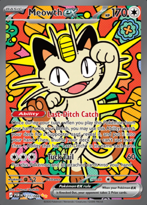 Meowth EX 121 (POR)