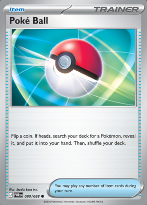 Poké Ball Reverse Holo 080 (POR)