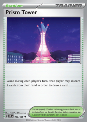Prism Tower Reverse Holo 080 (CRI)