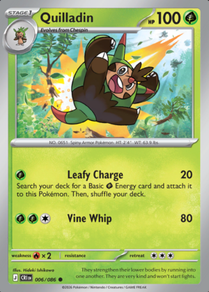 Quilladin 006 (CRI)