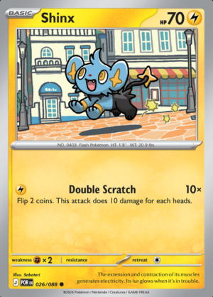 Shinx Reverse Holo 026 (POR)