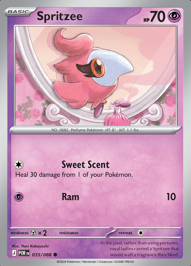 Spritzee Reverse Holo 035 (POR)