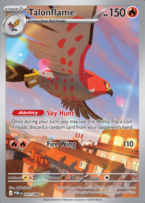 Talonflame ex 091 (POR)