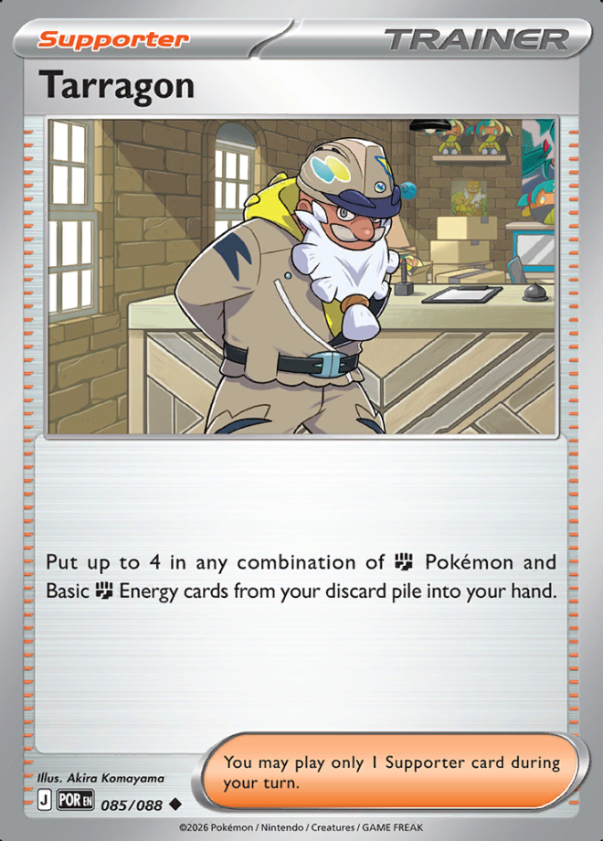 Tarragon Reverse Holo 085 (POR)