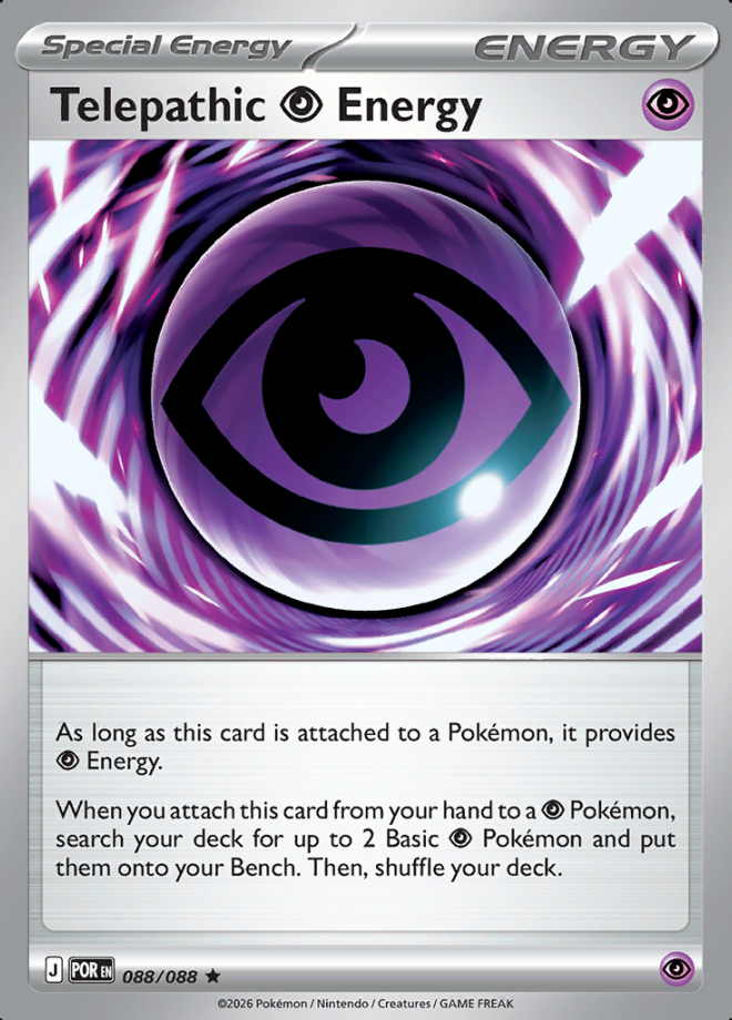 Telepathic Energy Holo 088 (POR)