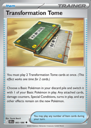 Transformation Tome Reverse Holo 083 (CRI)
