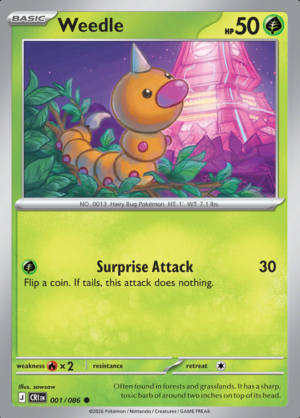 Weedle 001 (CRI)