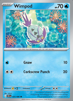 Wimpod Reverse Holo 025 (CRI)