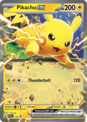 Pikachu EX 106