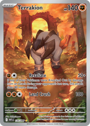 Terrakion 135 (WHT)