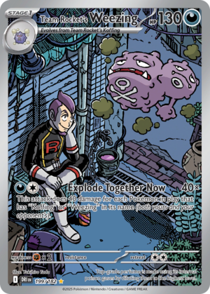 Team Rocket's Weezing 199 (DRI)