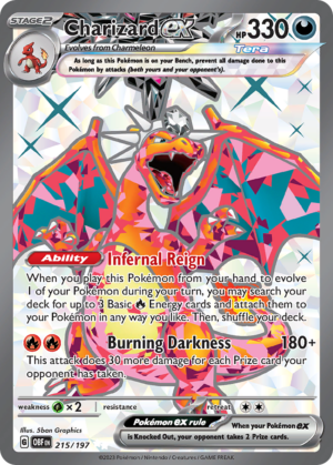 Charizard EX 215 (OBF)