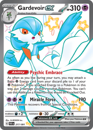 Gardevoir EX 217 (PAF)