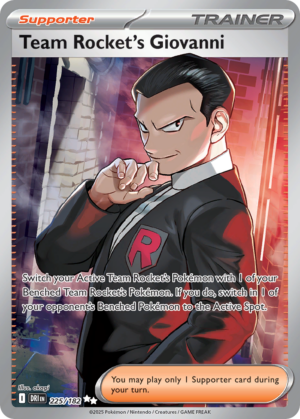 Team Rocket's Giovanni 225 (DRI)