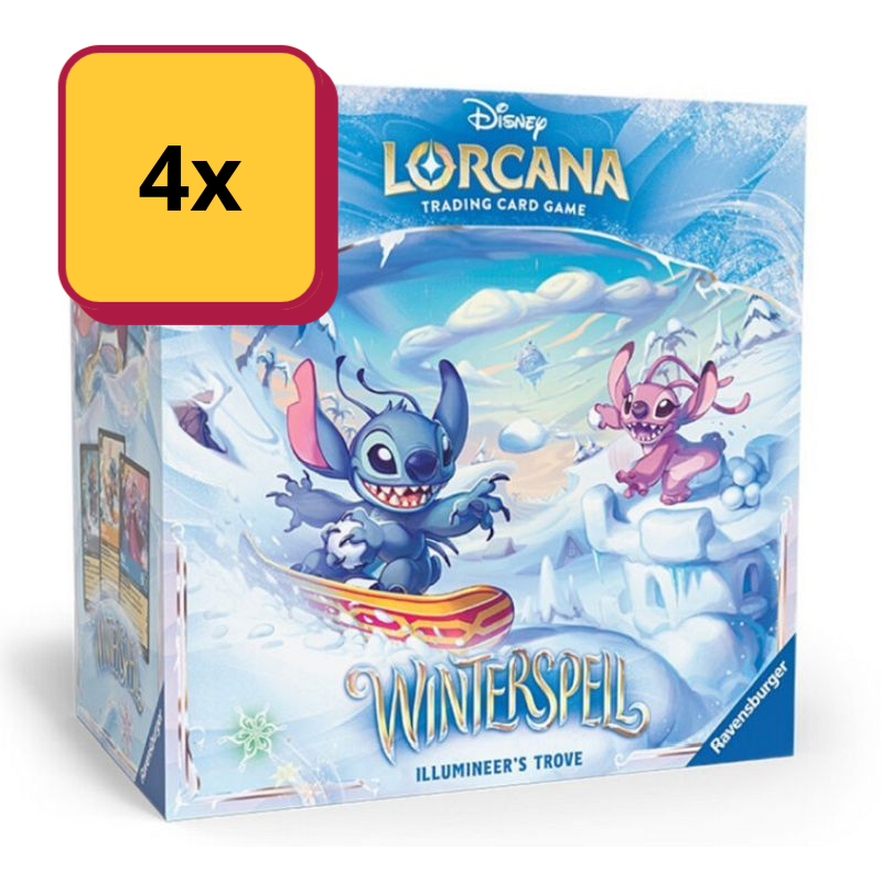 Disney Lorcana: Winterspell - Illumineer's Trove Pack - CASE