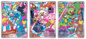 Grookey 052, Scorbunny 053, Sobble 054 - zestaw