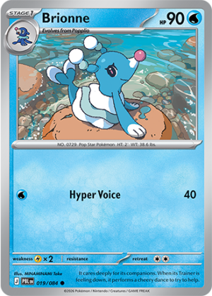 Brionne Reverse Holo 019 (PBL)