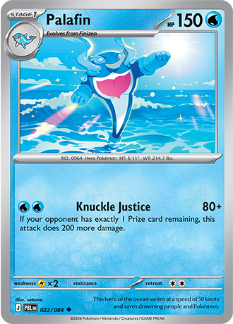 Palafin Reverse Holo 022 (PBL)