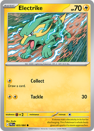 Electrike Reverse Holo 023 (PBL)