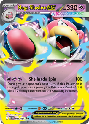Mega Slowbro EX 031 (PBL)