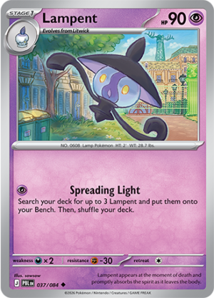 Lampent Reverse Holo 037 (PBL)