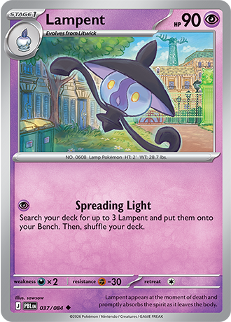 Lampent Reverse Holo 037 (PBL)