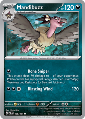 Mandibuzz Reverse Holo 050 (PBL)