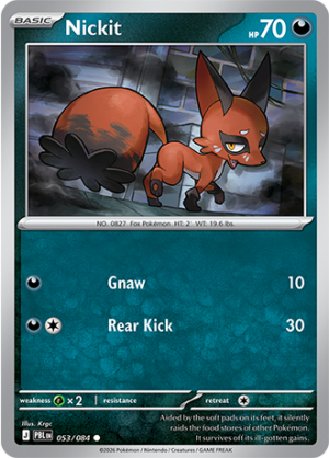 Nickit Reverse Holo 053 (PBL)
