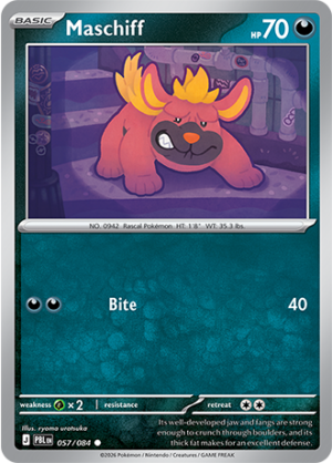 Maschiff Reverse Holo 057 (PBL)