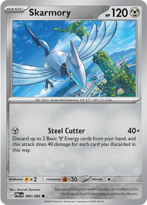 Skarmory Reverse Holo 060 (PBL)
