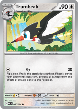 Trumbeak Reverse Holo 067 (PBL)