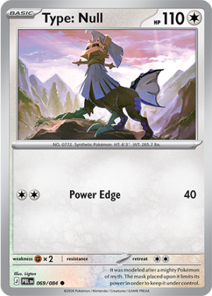 Type: Null Reverse Holo 069 (PBL)