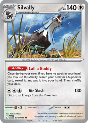 Silvally Reverse Holo 070 (PBL)